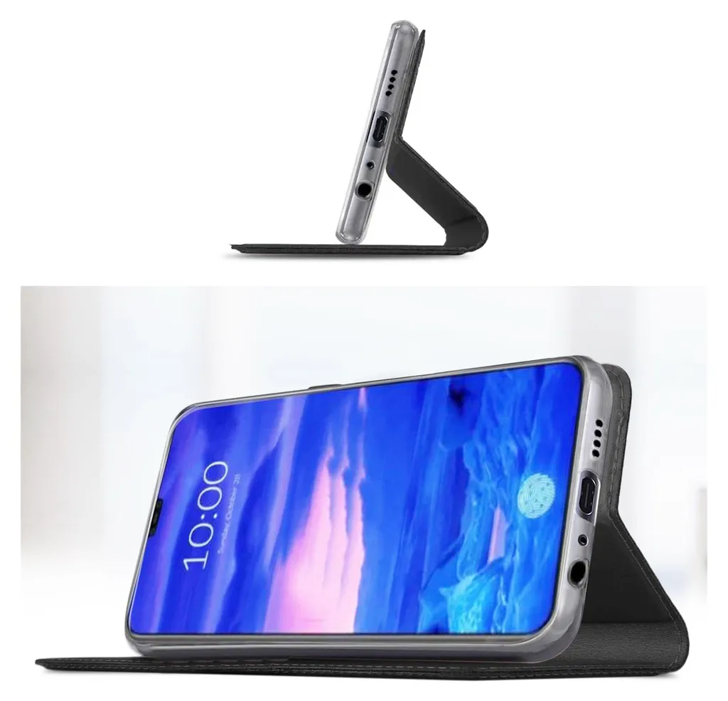 Custodia A Libro Per Huawei P30 Lite Con Fantasia Volpe: Portafoglio E Supporto Magnetico In Pelle PU Morbida - 2