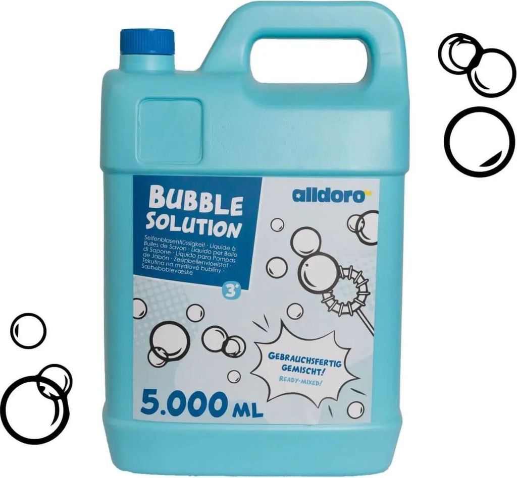 Zeepbellen vulkanister 5 liter - Kant-en-klare Productafbeelding 