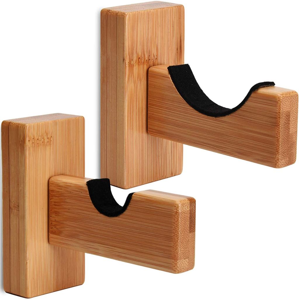 Baseballschläger-Halter Baseballschläger-Halter Horizontale Display-Wandhalterung Wandhalterung aus Holz Massive Halterung