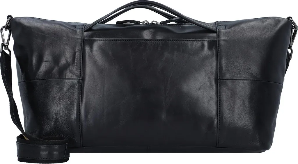 Sac de voyage cuir noir Caugio - Fini les bagages lourds et encombrants