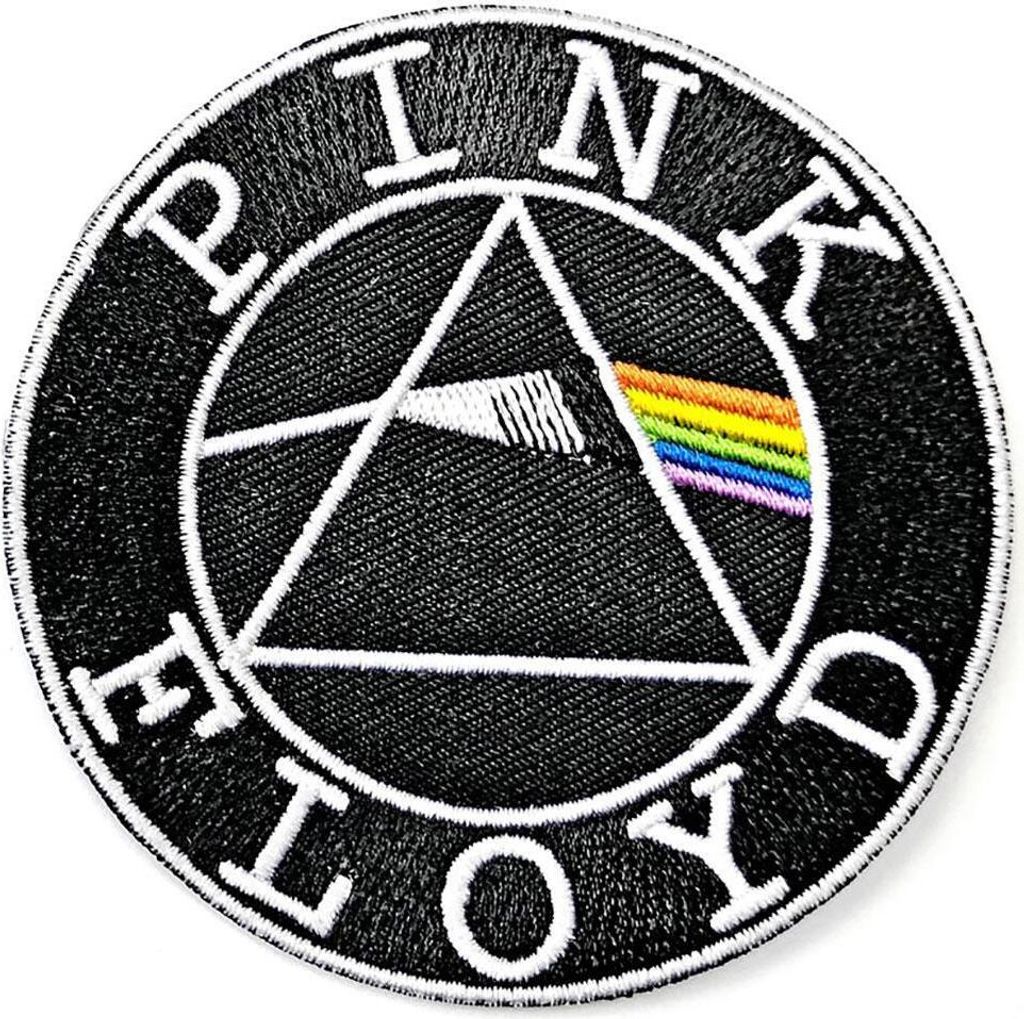 Pink Floyd - Stile cerchio - Logo applicato con il ferro Immagine del prodotto 