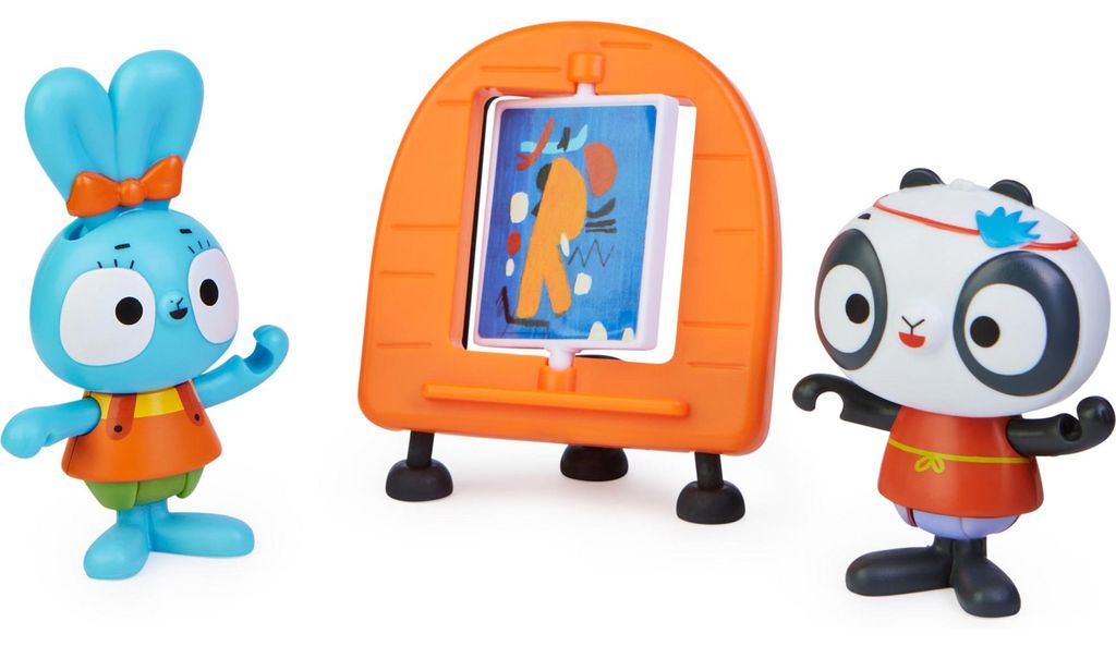 Spin Master Brave Bunnies - Malen mit Boo Hase und Panda, Spielfigur