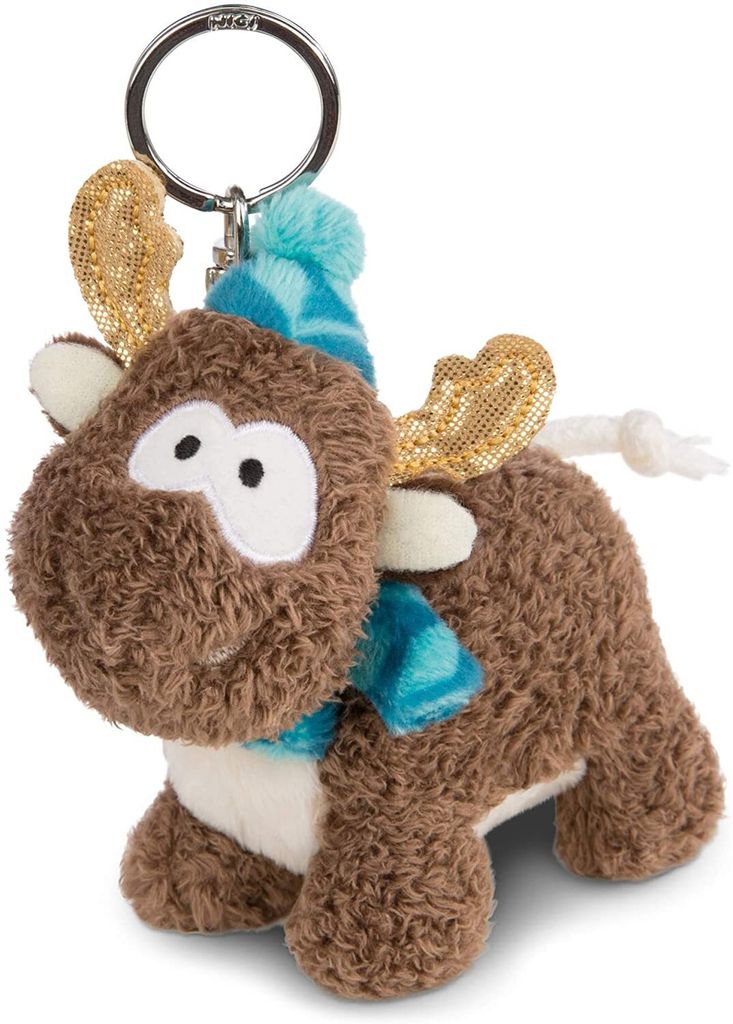 NICI 44101 - Plüschanhänger - Rentier Reny Heart (10cm) Produktbild 
