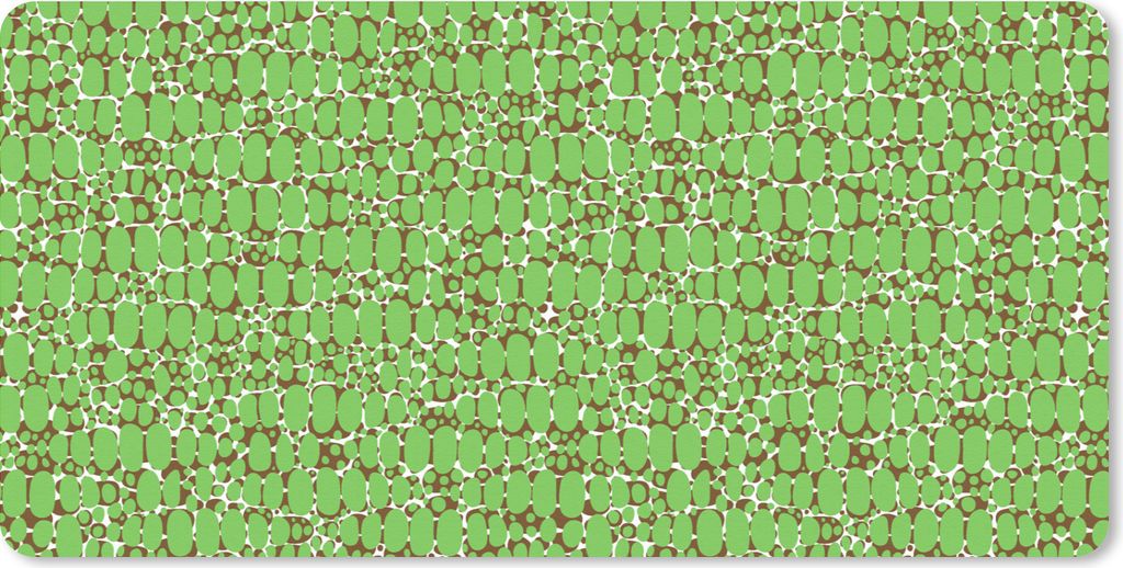 MuchoWow Schreibtischunterlage Krokodil - Textur - Muster - Grün 80x40 cm - XXL Mauspad - Gaming Mauspad