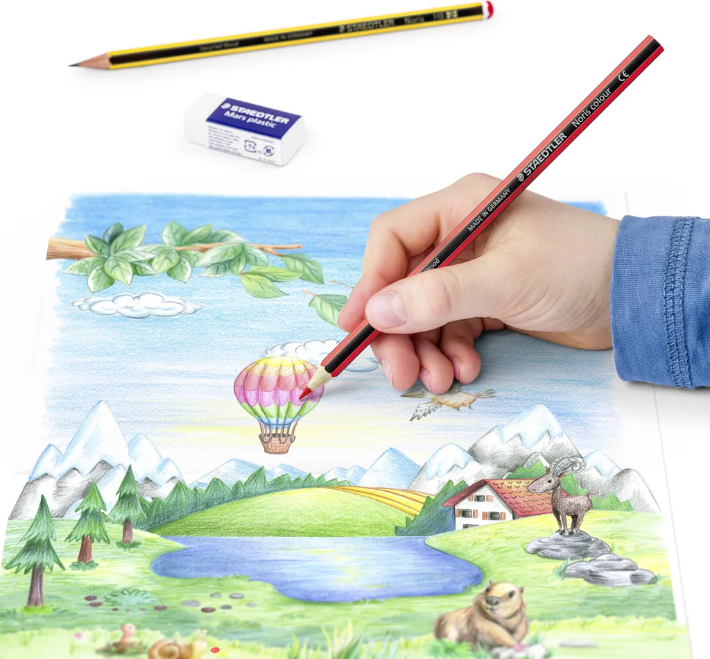 Crayons de couleur Staedtler Noris Colour 61 SET6 - Lot de 10 boîtes
