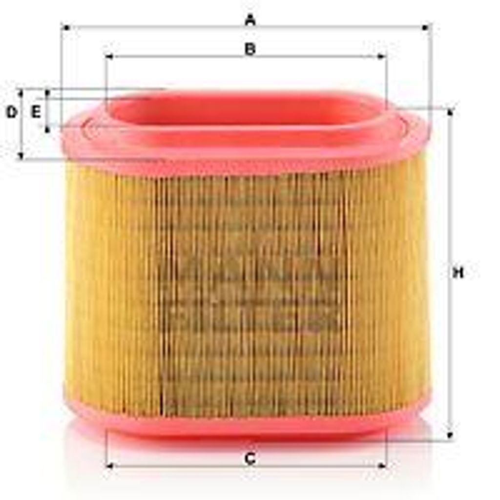 MANN-FILTER C 24 196 Luftfilter OE 281304A001 kompatibel mit H-1