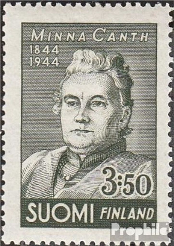 Briefmarken Finnland 1944 Mi 282 (kompl.Ausg.) postfrisch Minna Canth