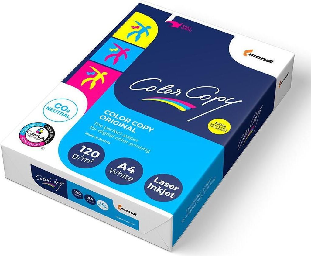 Color Copy Millbrand A 4, 120 g, 250 listů, jasně bílý, Obrázek produktu 