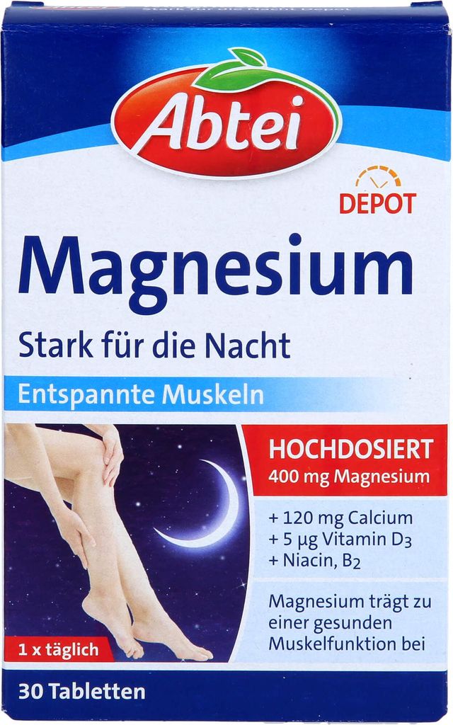 Abbey Magnesium Strong for the Night Depot Compresse per Immagine del prodotto 