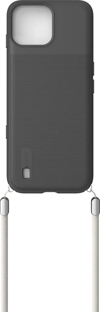 Housse Smartphone A30 Aurora Graphite Noir avec Cordon Amovible