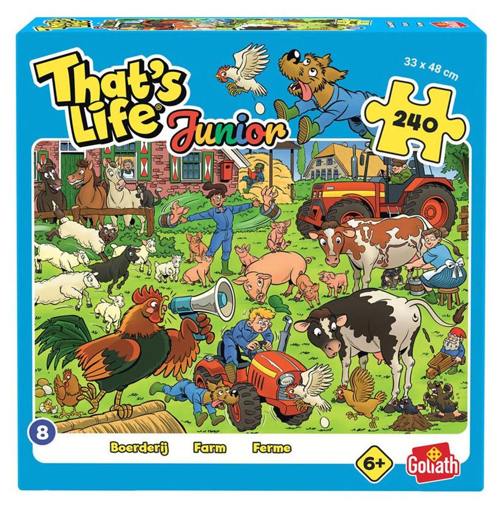 Goliath That's Life Junior Farm - Puzzle à pièces - 240 Image du produit 
