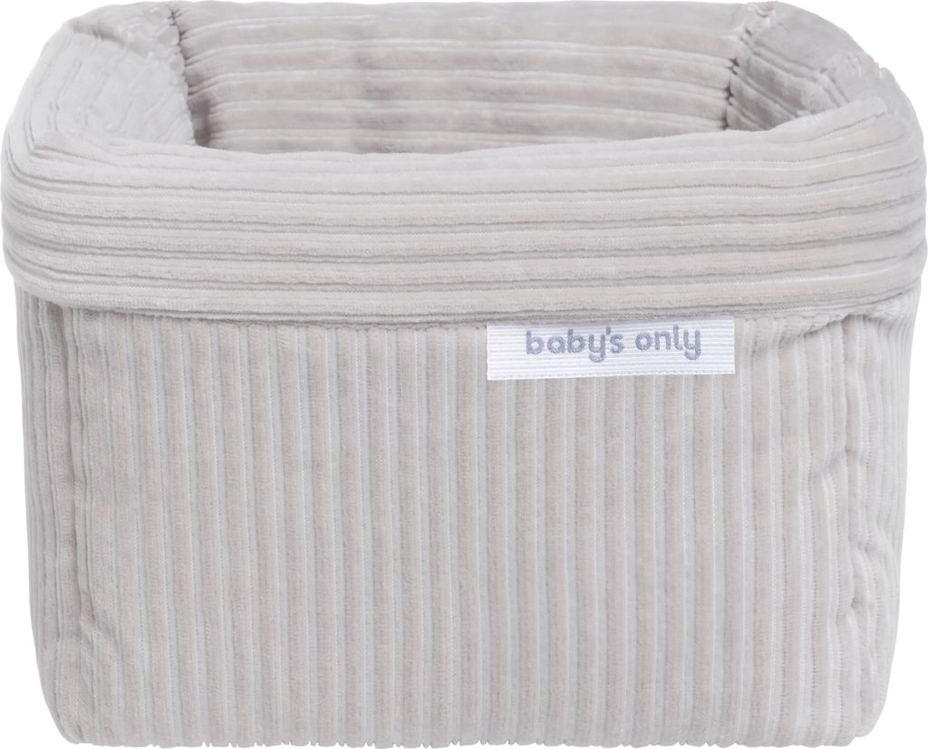 Baby's Only Korb Sense - Kieselgrau - 18x18x14 cm