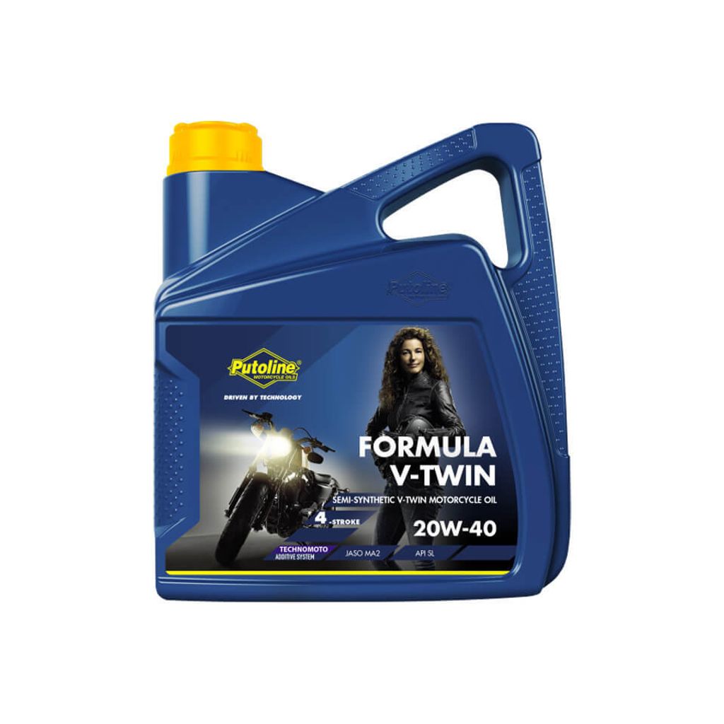 Putoline Formula V-twin 20w-40 4l Motoröl Durchsichtig Durchsichtig One Size