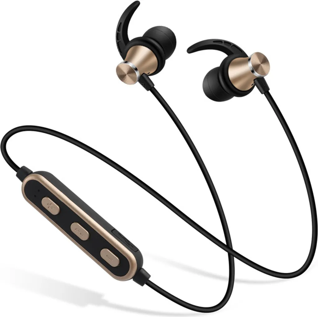 Cuffie Bluetooth Mini Oro Wireless - Auricolari TWS Sport e Ufficio