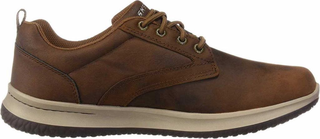 Skechers Delson Antigo 65693-CDB sneakers colore marrone da Immagine del prodotto 