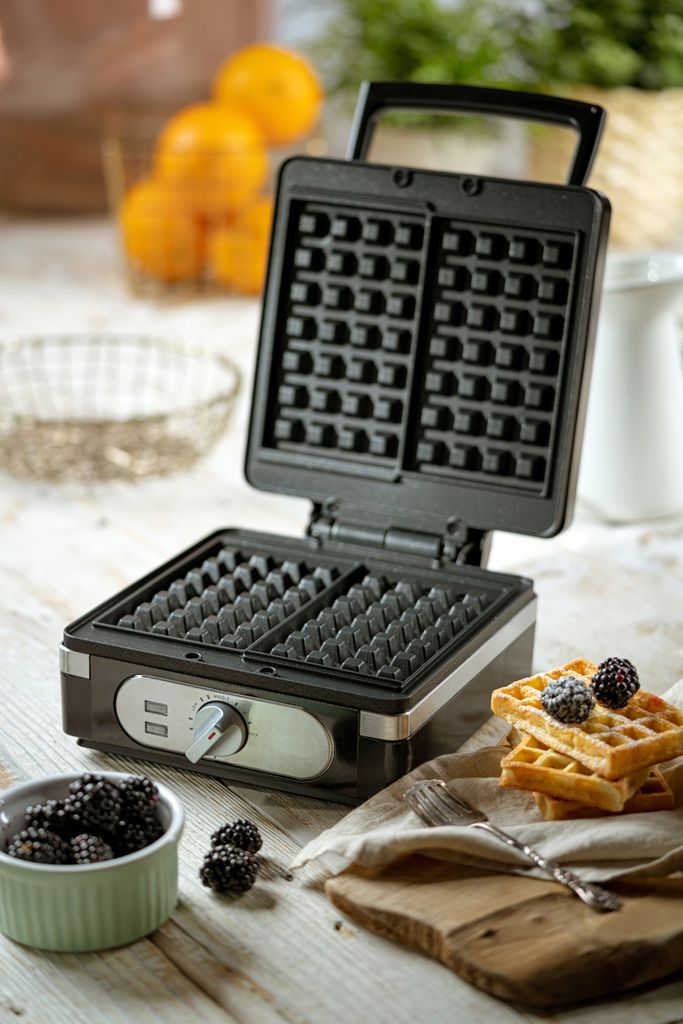 Adler AD 3056 Antihaft-Waffeleisen 2000 W Belgisches Produktbild 3