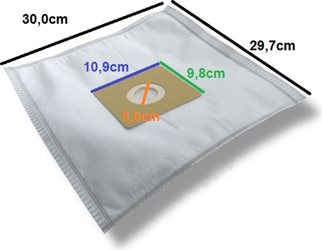 5 sacchetti premium per aspirapolvere compatibili con Progress Stuttgart PC 4414 S