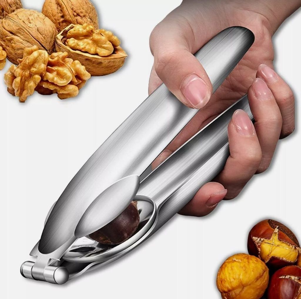 Maronischneider aus Edelstahl, Maronenzange, 2 in 1 Produktbild 3
