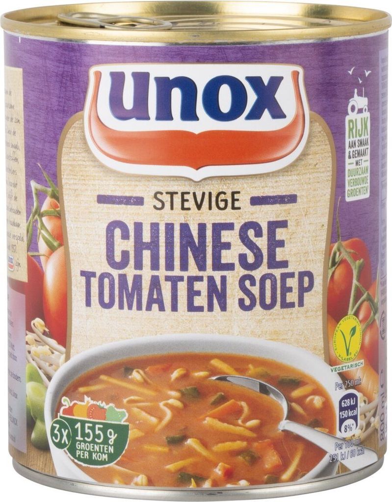 Unox Chinesische Tomatensuppe 6 x 80cl Produktbild 