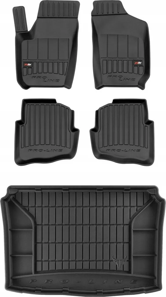 Tappetini Gomma 3D Custom Skoda Fabia 1 6Y (99-07) - Qualità Premium