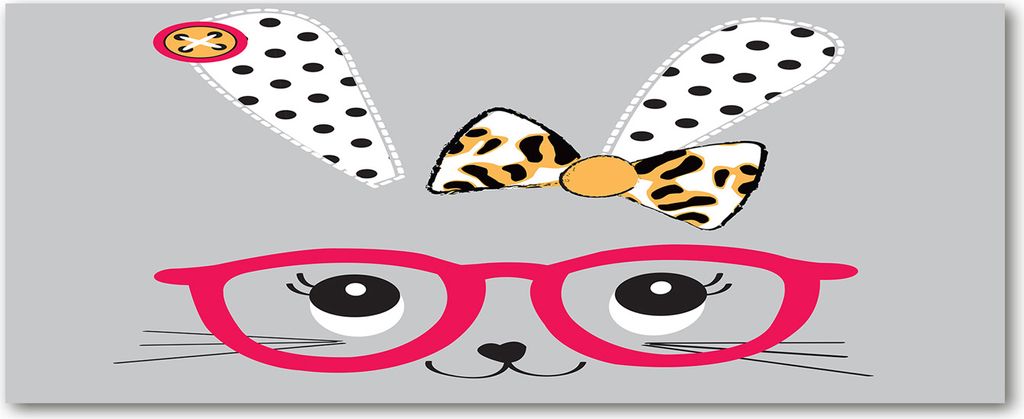 Tulup Glas-Bild Wandbild aus Glas - 125x50 - Wandkunst - Wandbild hinter gehärtetem Sicherheitsglas - Dekorative Wand für Küche & Wohnzimmer -...