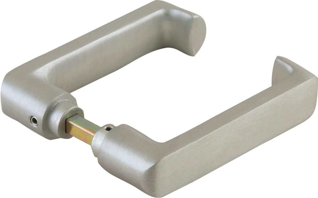 Paire de béquilles pour portes en verre RONDO LM niro Image du produit 
