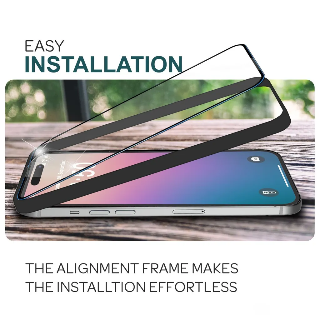 NALIA Vetro iPhone 16 Pro Max 9H: Recensione e Kit Installazione - 7