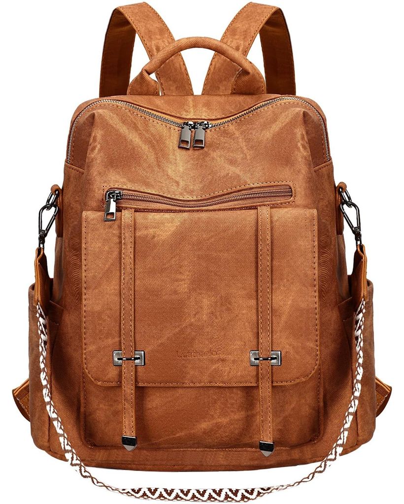 Wasserdichter  Rucksack für Frauen, Diebstahlschutz und Produktbild 