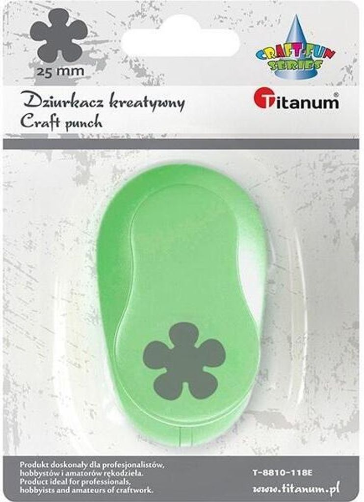 Dziurkacz z motywem Kwiat 25mm