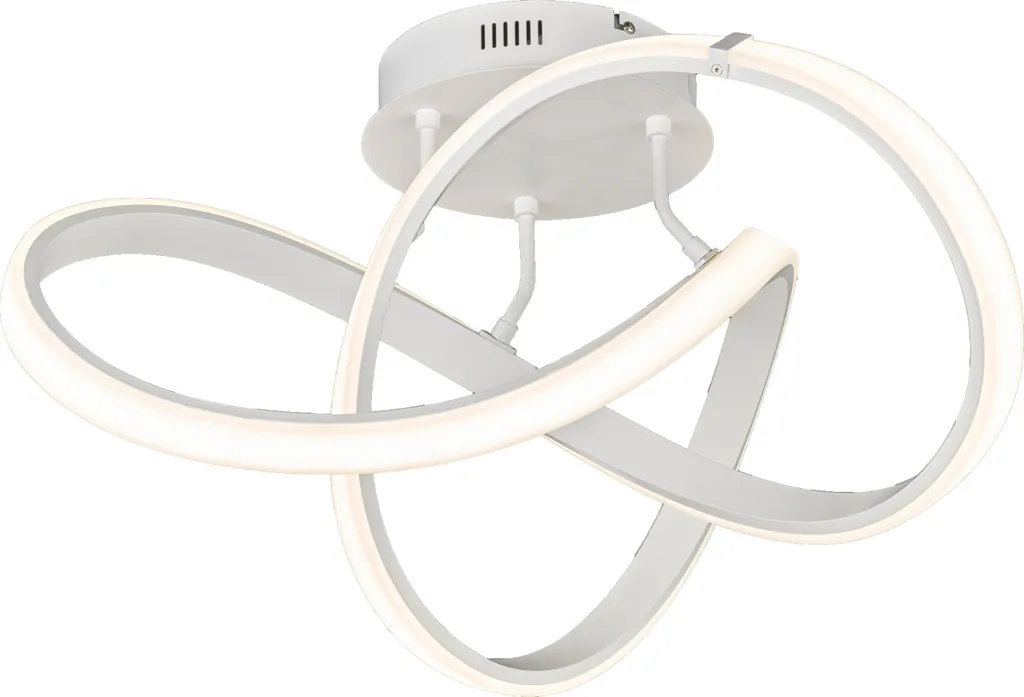 Plafonnier LED 45W blanc idéal pour éclairer un salon ou une salle à manger
