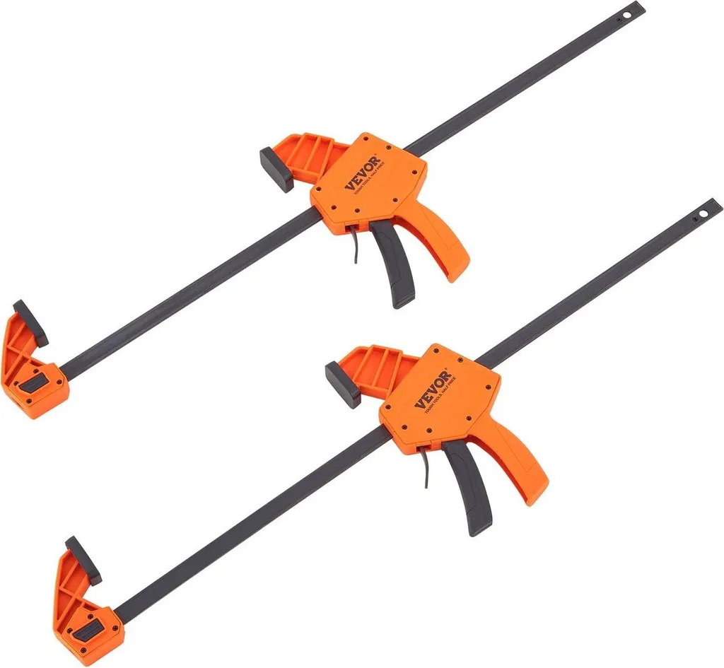 Pince de serrage 300 lbs en acier et composite 60 cm pour menuiserie