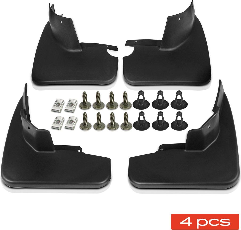 Frankberg 4x Spritzschutz Schmutzfänger Vorne und Hinten für Mercedes-Benz M-Klasse W164 2005-2011
