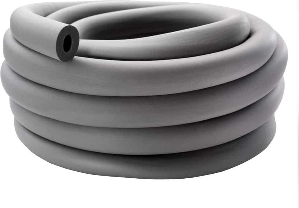 Kautschuk-Rohrisolierung, Ø 15 x 10 mm Dämmstärke, 30 lfm endlos im Karton für Heizung & Sanitär