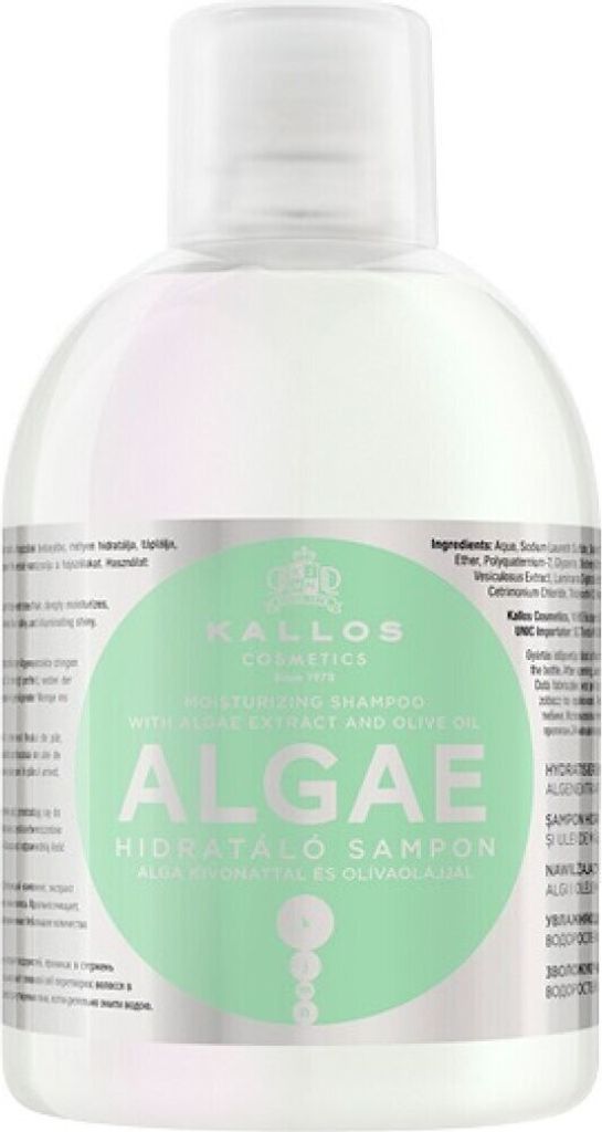 Kallos Cosmetics Algen Feuchtigkeitsspendendes Shampoo 1 L