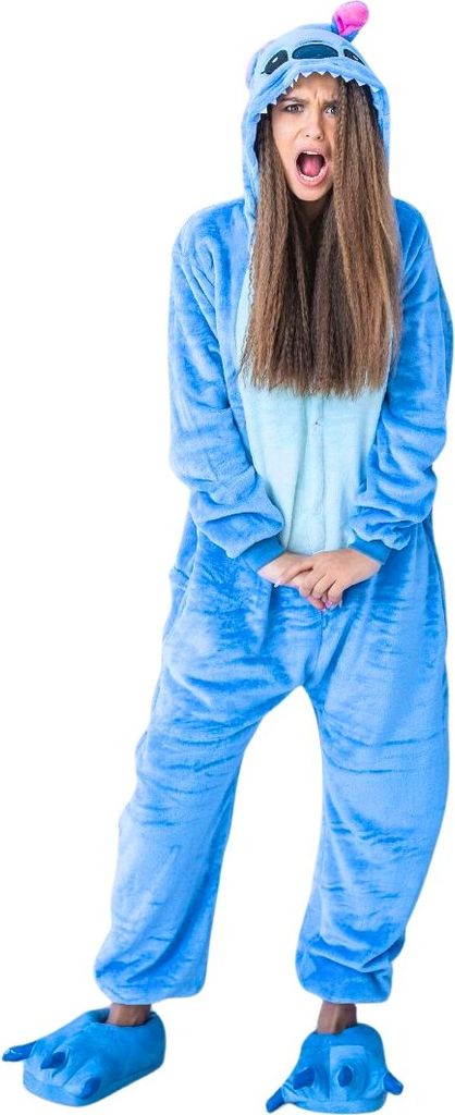 Onesie Kigurumi Pyjamas Lilo & Stitch Verkleidung Kostüm L: Produktbild 