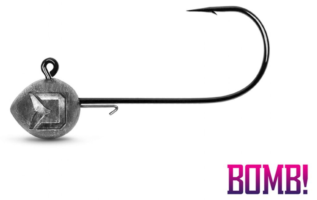 DELPHIN BOMB!, Jigkopf mit Köderhalter, 12g, 5 Stk, Produktbild 