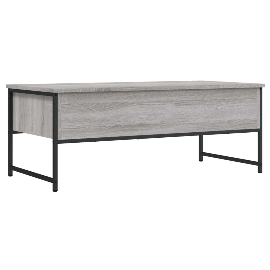 Tavolino Basso Salotto SYFAX™ Grigio Sonoma - Resistente e Facile