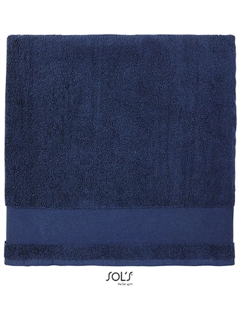 SOLs 03096 | Badetuch Asciugamano da bagno Penisola 70, 70 x 140 cm - Farbe: French Navy - Misura: 70 x 140 cm