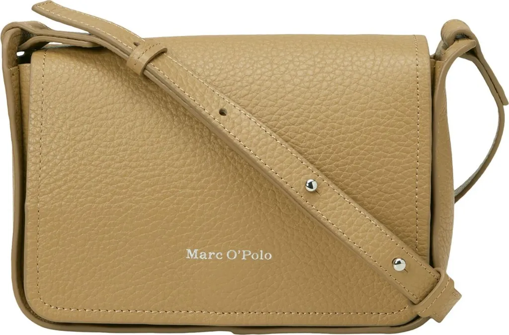 Petit Sac à Épaule Salted Caramel Marc O'Polo avec Bandoulière Réglable