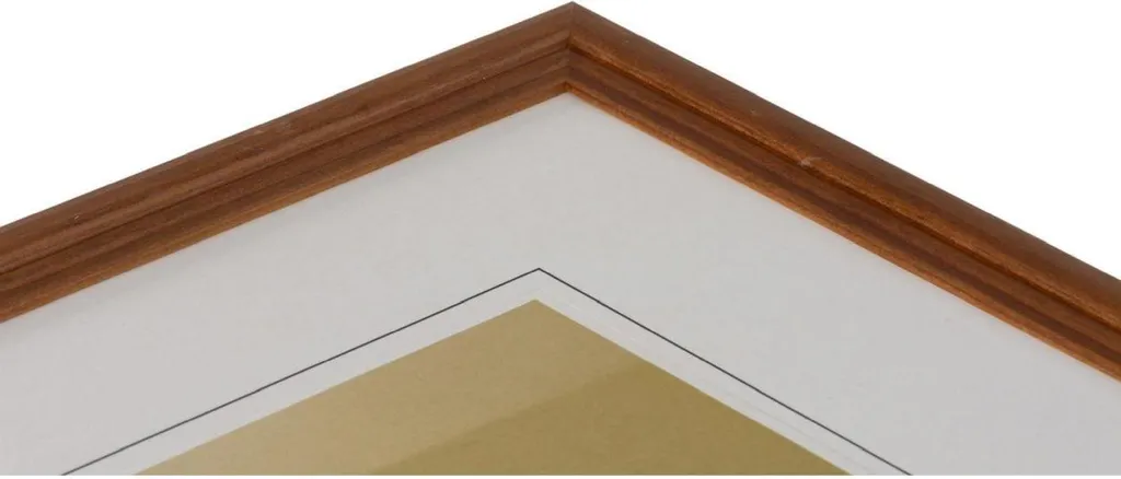 Cadre photo en bois Artos 40x50 cm brun foncé - Finition authentique - 3