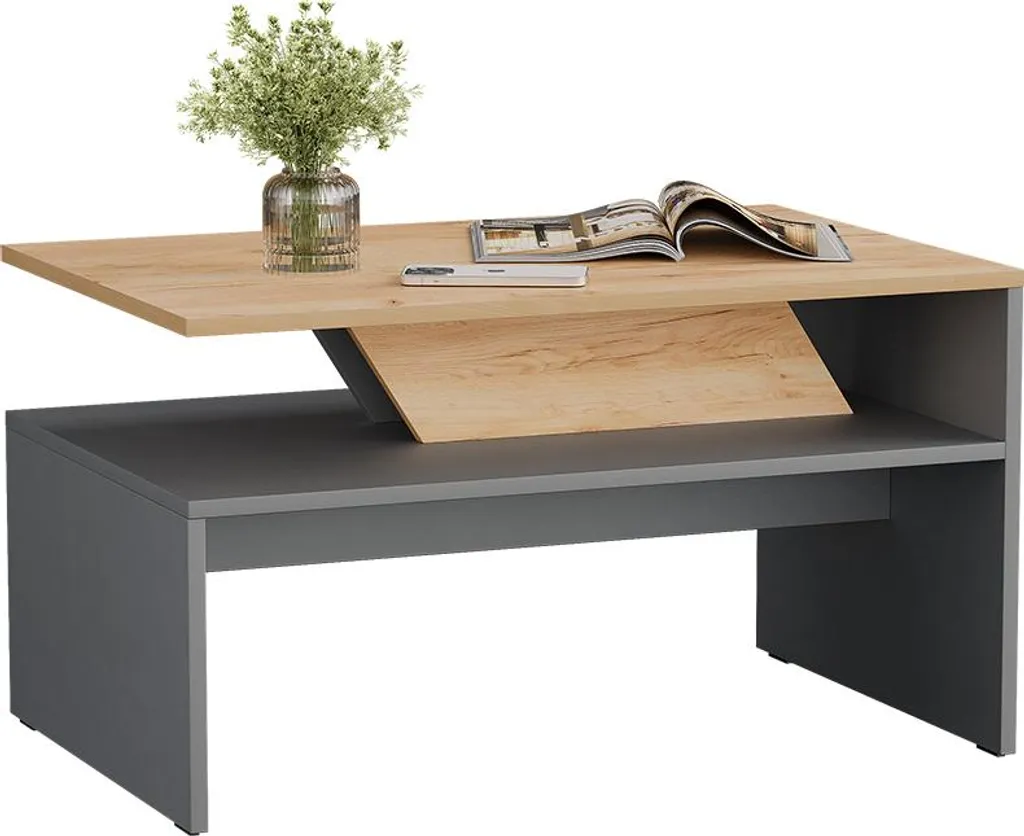 Table basse Vicco Arden résistante et facile à monter pour salon moderne