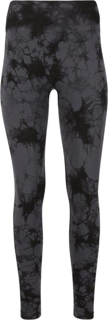 ATHLECIA Theresa Tie Dye Seamless Tights Damen Fitness Leggings grau L/XL