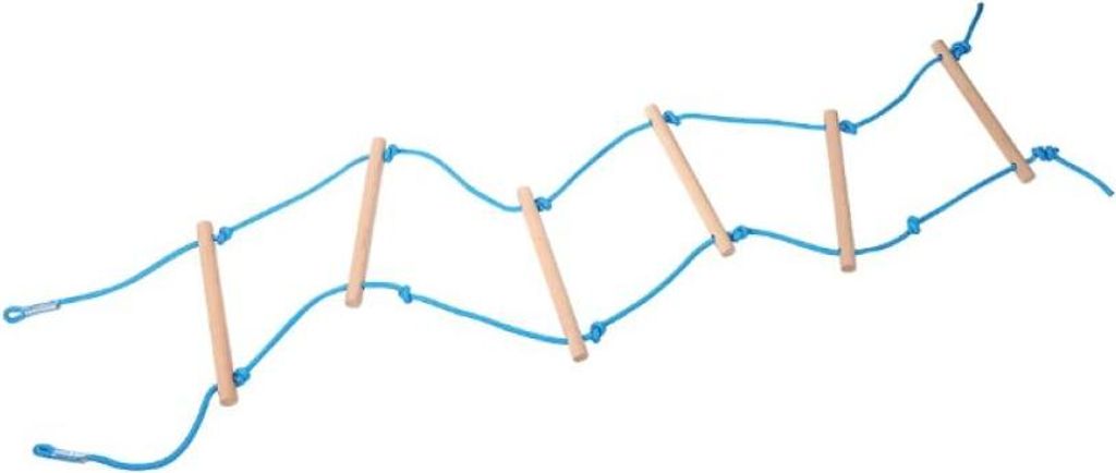 Kinder-Strickleiter aus Holz für Baumhäuser und Outdoor-Abenteuer-Klettergerüste