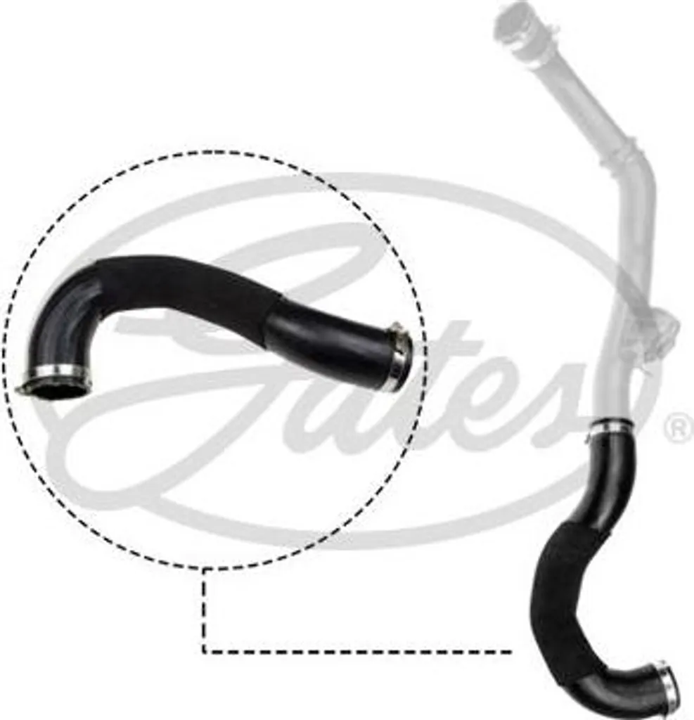 Manicotto Aria Sovralimentazione GATES 09-1366 Ford OE 2396056 GOMMA AEM