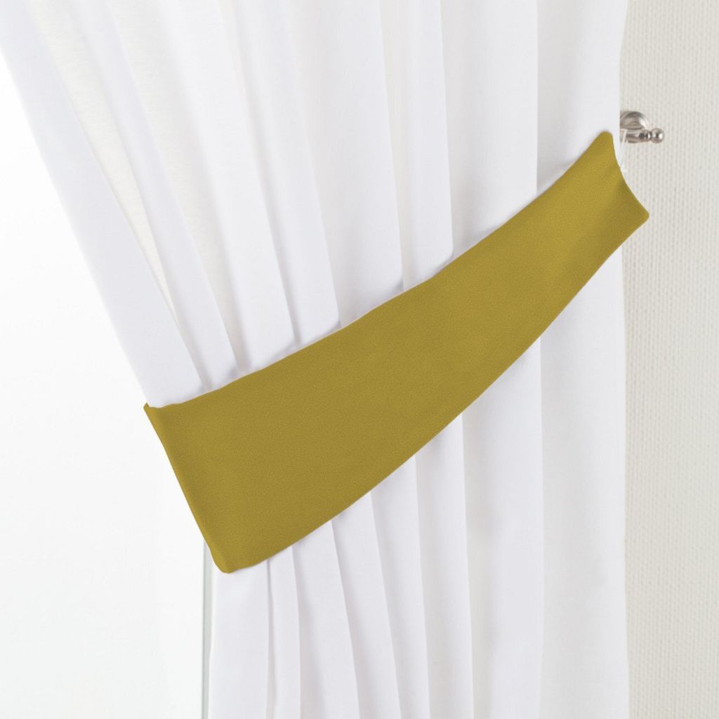 Dekoria Raffhalter Victoria, olivegrün, 12 x 70 cm