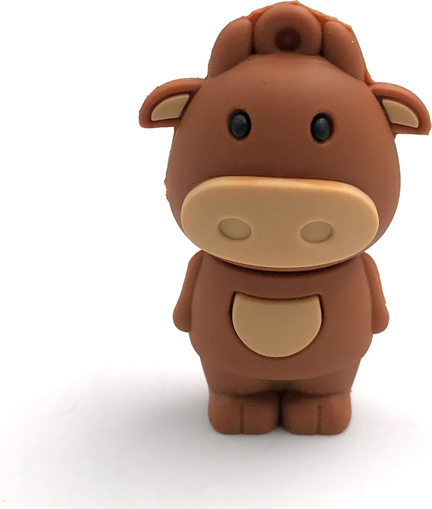 Onwomania Mucca Toro Manzo Bue marrone Unità flash USB 8GB Usb 2.0