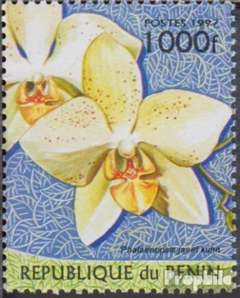 Briefmarken Benin 1997 Mi 949 (kompl.Ausg.) postfrisch Orchideen
