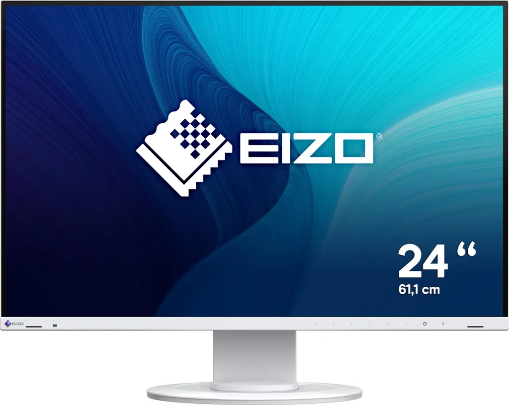 EIZO FlexScan EV2410R-WT, 61,2 cm (24.1"), 1920 x 1200 Pixel, WUXGA, LCD, 5 ms, Weiß
