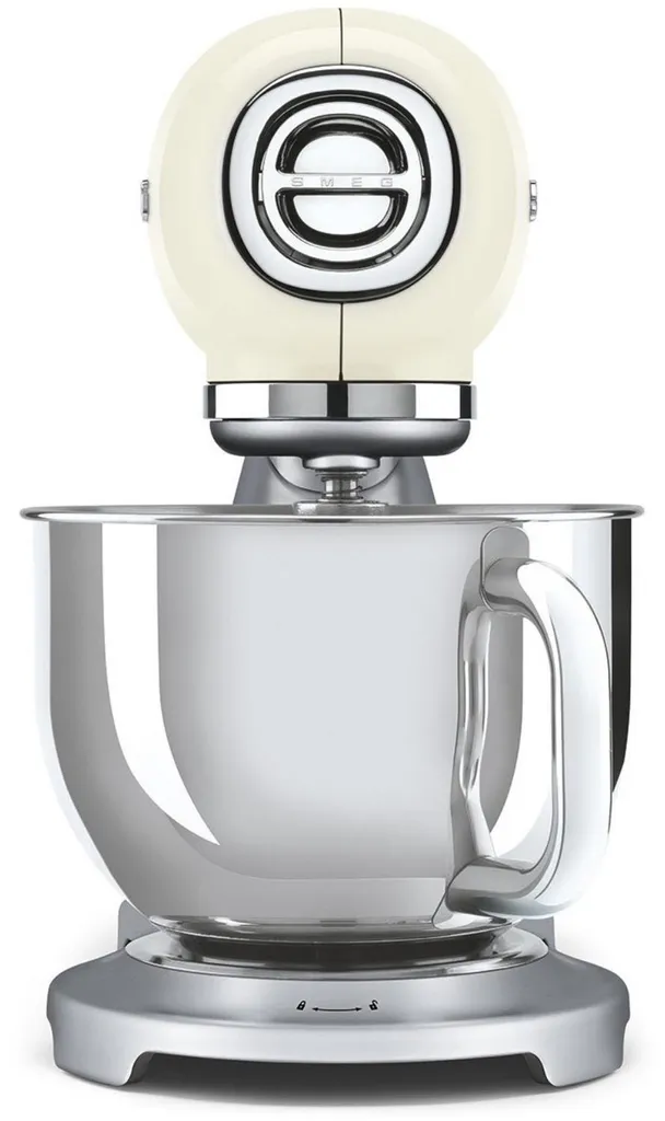 Robot de cuisine multifonctions Smeg crème 4,8L SMF04CREU rétro 50's