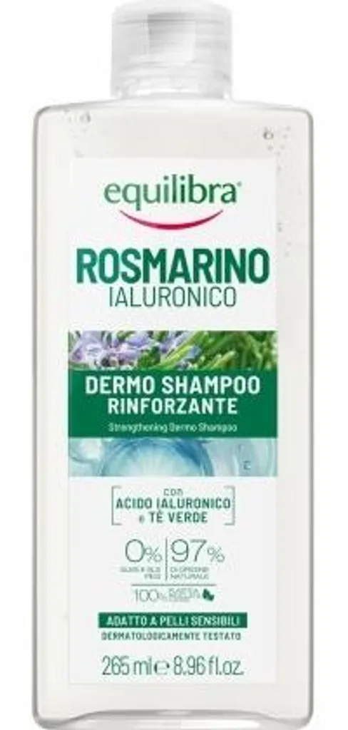 Shampooing fortifiant romarin pour cheveux fragiles et ternes 265 ml